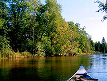 overnight canoe trips on the Manistee River